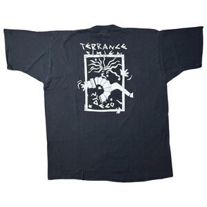 Vintage Terrance Simien Single Stitch Band T Shirt XL Black